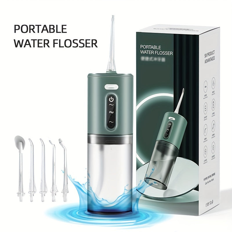 Whitening Dental Oral Irrigator With accessory Jet Tips Nozzles.