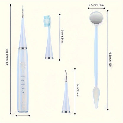 Electric Dental Flosser and Toothbrush Combo Set