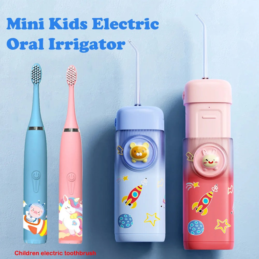 Mini Children Electric Oral Irrigator Portable Water Flosser.