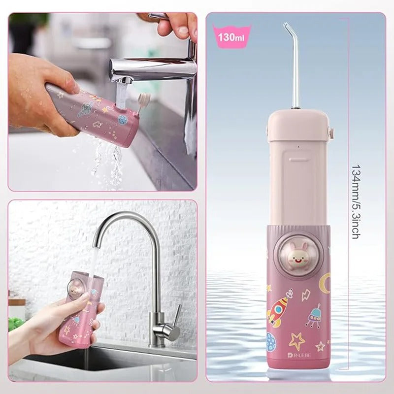 Mini Children Electric Oral Irrigator Portable Water Flosser.