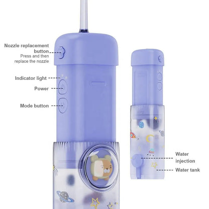 Mini Children Electric Oral Irrigator Portable Water Flosser.